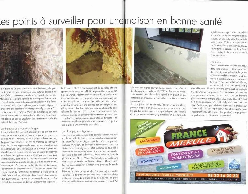 Les points a surveiller pour une maison en bonne santé